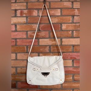 Sam Edelman white leather bag!